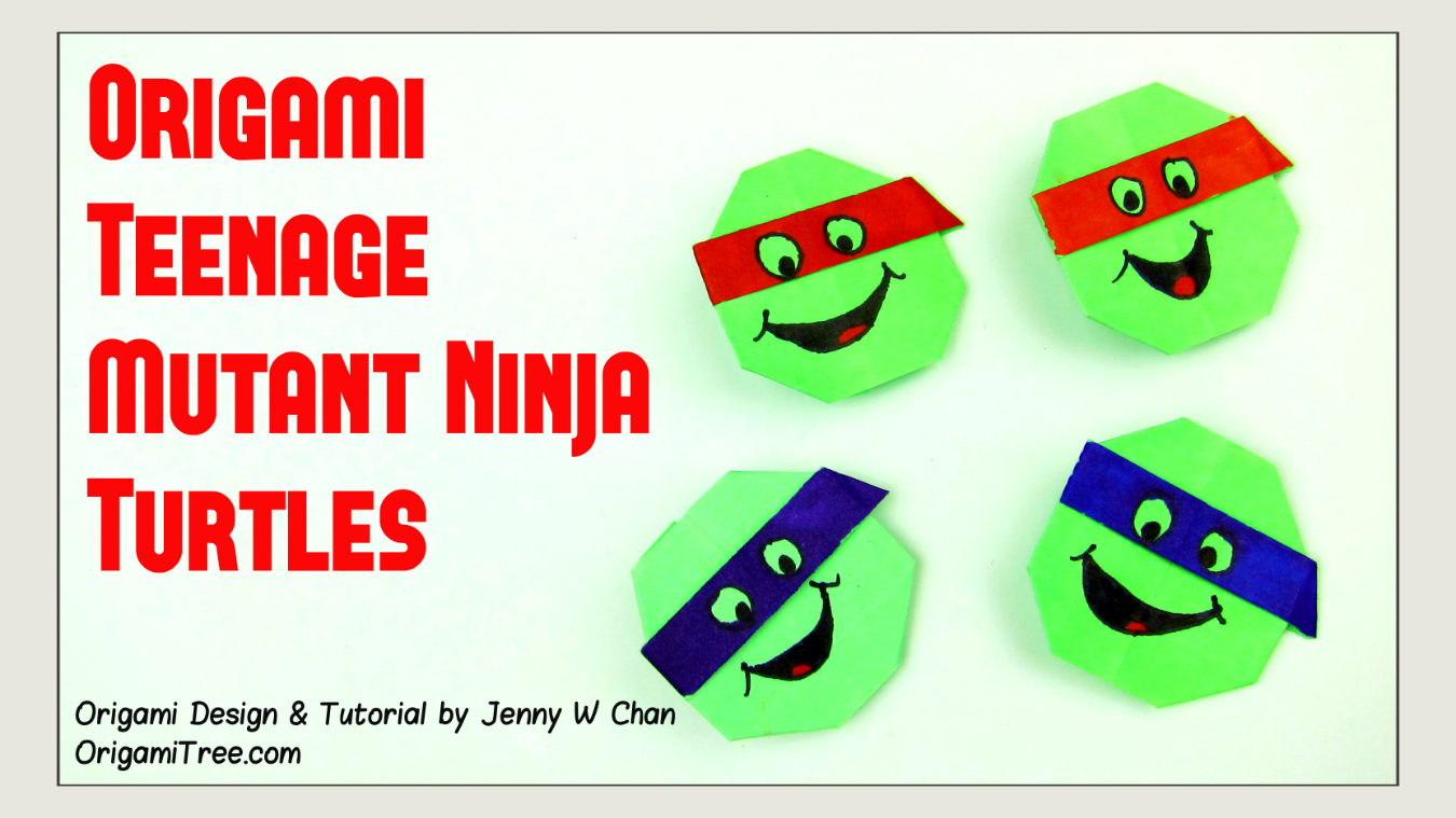 Origami Teenage Mutant Ninja Turtles Tmnt